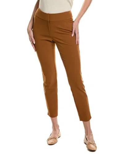 Lafayette 148 New York Greenwich Pant In Brown
