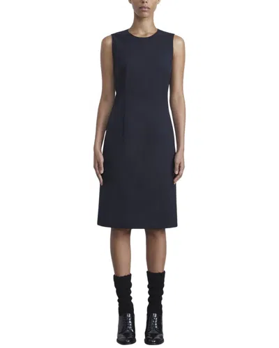 Lafayette 148 New York Harpson Wool-blend Dress In Black