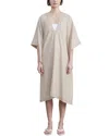 Lafayette 148 Hurston Calftan In Birch Melange
