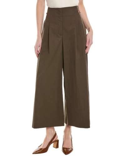 Lafayette 148 New York Jagger Sailor Pant In Green