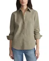 Lafayette 148 New York Kennedy Shirt In Green