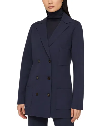 Lafayette 148 New York Knit Jacket In Purple