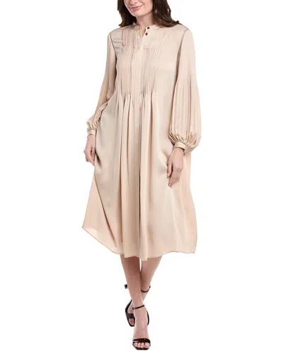 Lafayette 148 New York Layla Dress In Brown
