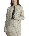Lafayette 148 New York Linen-blend Jacket In Neutral