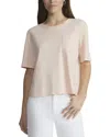 Lafayette 148 New York Linen-blend T-shirt