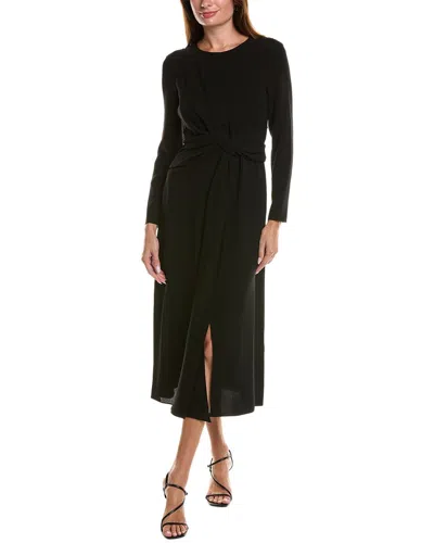 Lafayette 148 New York Long Sleeve Dress In Black