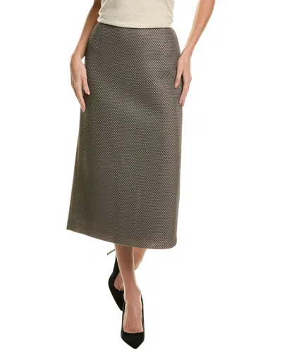 Lafayette 148 New York Maxi Pencil Skirt In Black