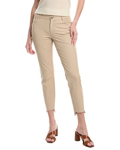 Lafayette 148 New York Mercer Step Hem Jean In Brown