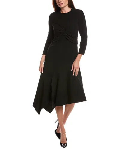 Lafayette 148 New York Midi Dress In Black