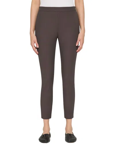 Lafayette 148 New York Murray Cropped Pant In Burgundy