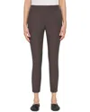 Lafayette 148 New York Murray Cropped Pant In Brown