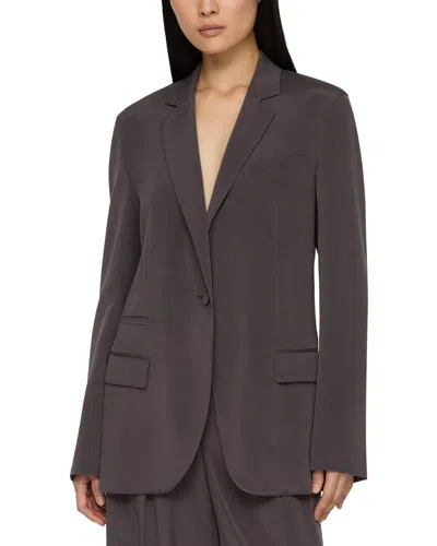 Lafayette 148 New York Neapolitan Jacket In Brown