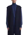 Lafayette 148 New York Open Front Wool Vest