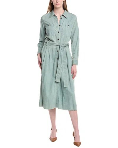 LAFAYETTE 148 LAFAYETTE 148 NEW YORK PATCH POCKET BELTED SHIRTDRESS