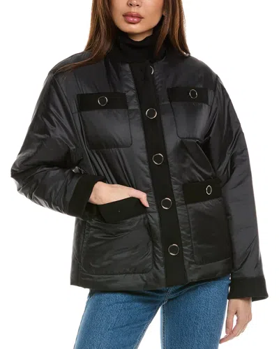 Lafayette 148 New York Patch Pocket Jacket In Black