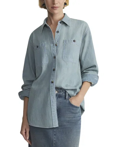 Lafayette 148 New York Patch Pocket Shirt