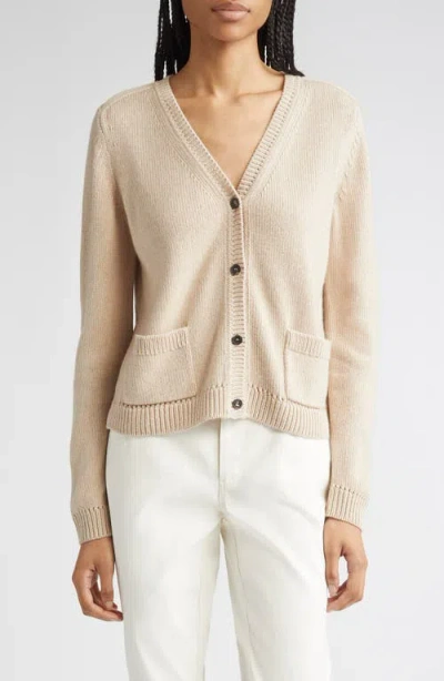 Lafayette 148 New York Patch Pocket V-neck Cardigan