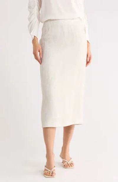 Lafayette 148 New York Pencil Skirt In Animal Print