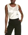Lafayette 148 New York Perla Silk Blouse In White