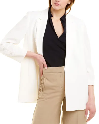 Lafayette 148 New York Petite Cole Jacket In White