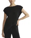 Lafayette 148 New York Petite Dolman Blouse In Black