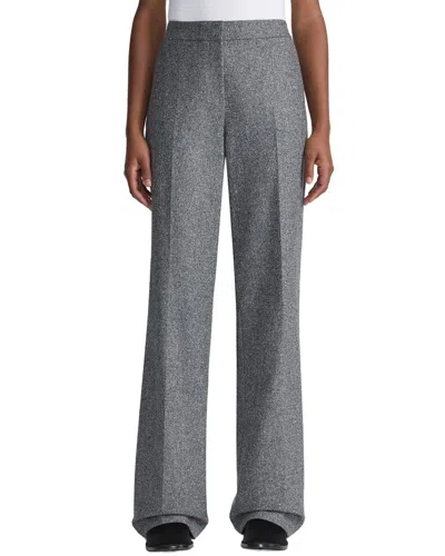 Lafayette 148 New York Petite Gates Wool-blend Pant In Gray