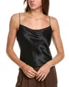 Lafayette 148 New York Petite Pearl Edge Silk Camisole