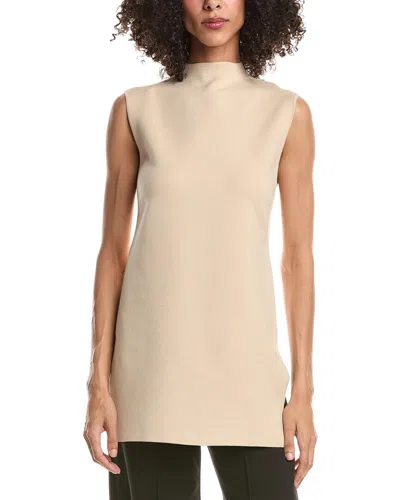 Lafayette 148 New York Petite Side Slit Knit Tunic In Multi