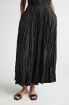 Lafayette 148 New York Plissé Maxi Skirt In Black