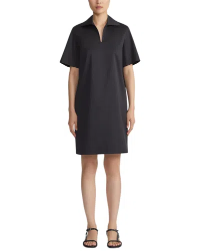 Lafayette 148 New York Plus Maggie Linen Dress In Black