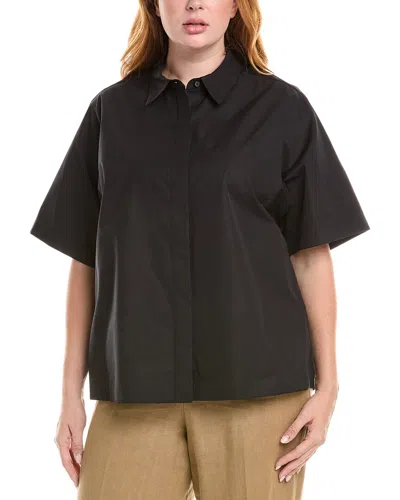 Lafayette 148 New York Plus Blouse In Black