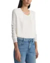 Lafayette 148 New York Plus Cropped Open Front Silk-blend Cardigan