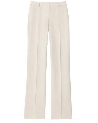Lafayette 148 New York Plus Gates Full Leg Pant In White