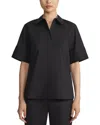 Lafayette 148 New York Plus Half Placket Camp Shirt