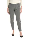 Lafayette 148 New York Plus Mercer Pant In Gray