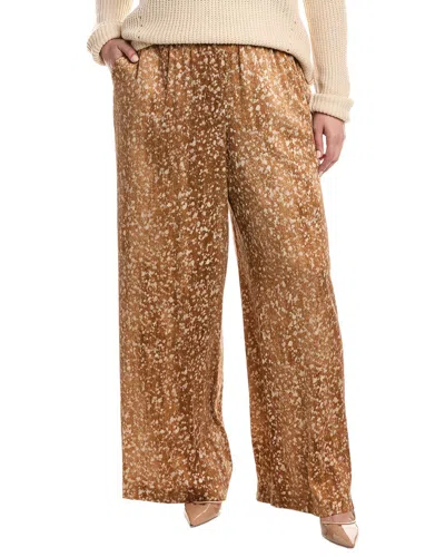 Lafayette 148 New York Plus Riverside Pant In Brown