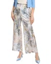 Lafayette 148 New York Cropped Open Front Silk-blend Cardigan