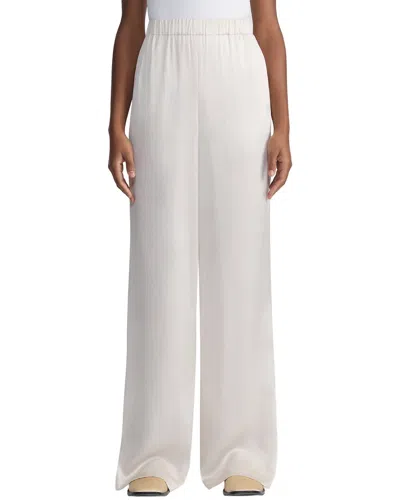 Lafayette 148 New York Plus Riverside Silk Pant In White