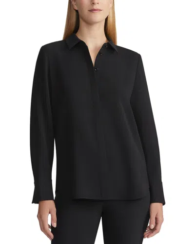 Lafayette 148 New York Plus Scottie Blouse In Black