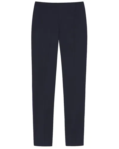 Lafayette 148 New York Petite Stanton Pant In Blue