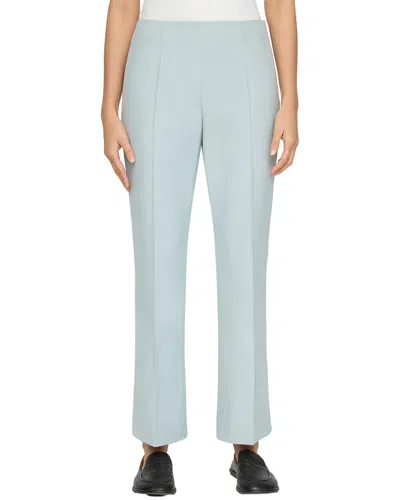 Lafayette 148 New York Plus Vesey Side Zip Flared Ankle Pant In Blue