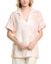 Lafayette 148 New York Popover Lenin Blouse