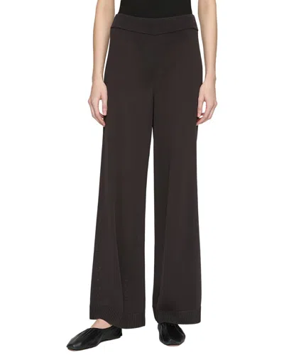 Lafayette 148 New York Pull On Knit Pant In Brown