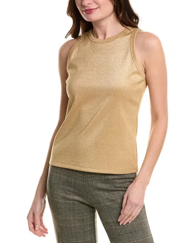 Lafayette 148 New York Racerback Tank In Gold