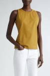 Lafayette 148 New York Racerback Tank In Green Yucca