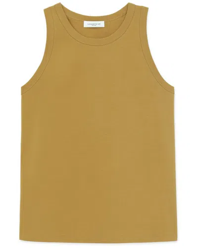 Lafayette 148 New York Racerback Tank In Animal Print