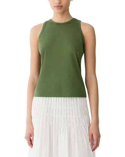 Lafayette 148 New York Racerback Tank In Green