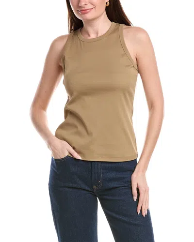 Lafayette 148 New York Racerback Tank In Neutral
