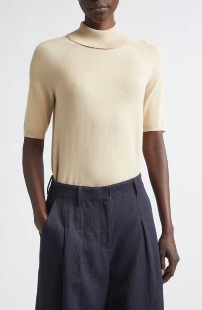 Lafayette 148 New York Raglan Sleeve Turtleneck Sweater In Neutral