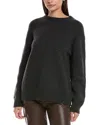 Lafayette 148 New York Reclaimed Cashmere & Wool-blend Sweater In Gray